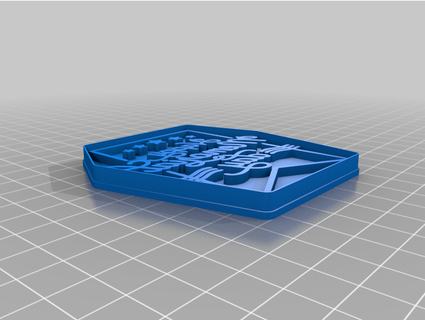 memorial biscoito cortador Meshaurora 3d print model - Mito3D