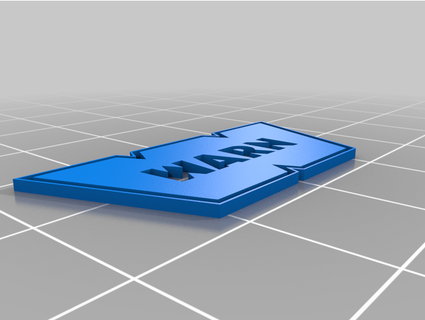 avvisare vincere logo xomnia 3d print model - Mito3D