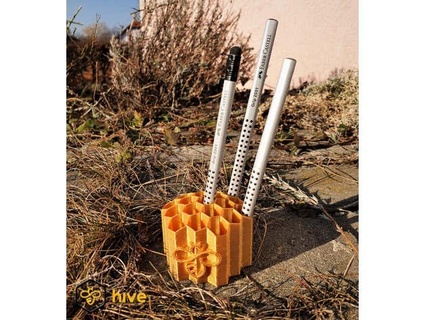 colmena bolígrafo soporte rayxa17 3d print model - Mito3D