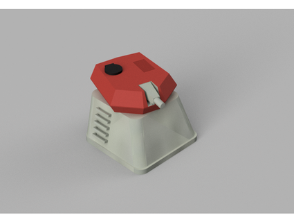 nod turret keycap cherrymx abdettus 3d print model - Mito3D