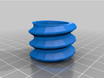 spirale vase planteur lis description papajib 3d print model - Mito3D
