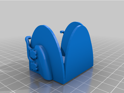 supporto moteur genere piper cub versare policlub blerovert 3d print model - Mito3D