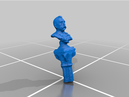 busto de juan antonio benlliure cmillanbe 3d print model - Mito3D