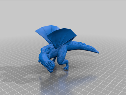 monster hunter mini - anjanath z3brim2011 3d print model - Mito3D