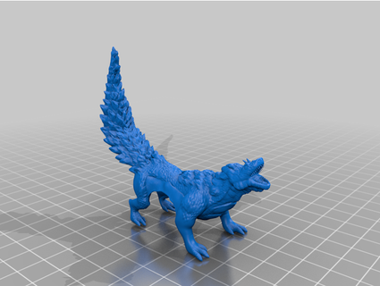 monster hunter mini - tobi kadachi z3brim2011 3d print model - Mito3D