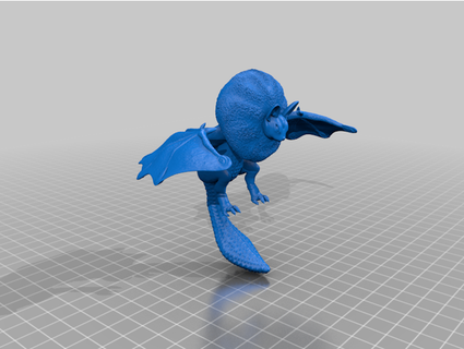 monster hunter mini - paolumu z3brim2011 3d print model - Mito3D