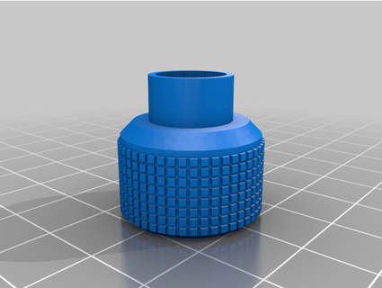 ender 3 pro moleté extrudeuse bouton lextwinler 3d print model - Mito3D