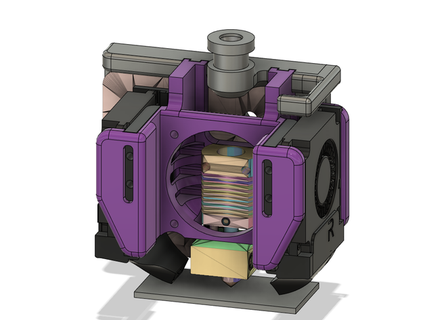 ventilador modificación personalizado montar directo manejar 039tr 3d print model - Mito3D