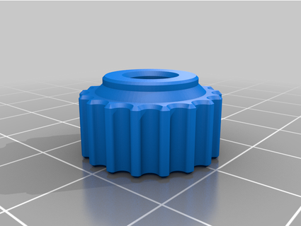 ender 3 v2 tensão botão substituição fat man 3d print model - Mito3D