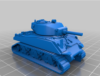 tank makerbot558 3d print model - Mito3D