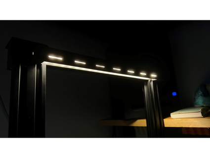 ender3 freddo luce bar fagiolino 3d print model - Mito3D