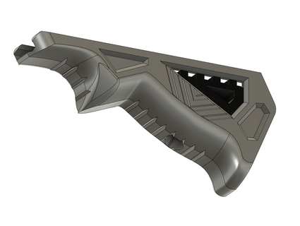 índice firmeza nerf blasters desenhos azarados 3d print model - Mito3D