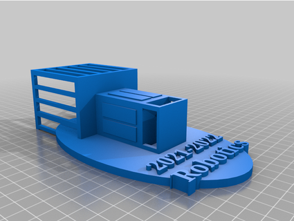 vex robotics pitching magnet keepsake 2021-2022 mrolsonsci 3d print model - Mito3D