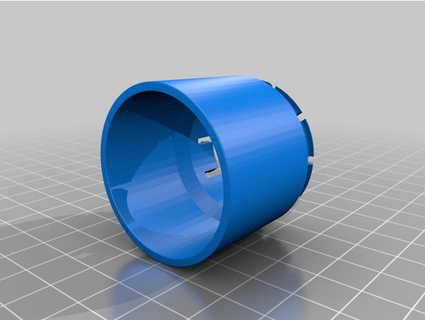 polvere collettore blum ecodrill domidrewno 3d print model - Mito3D