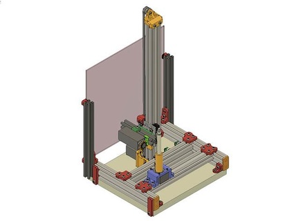 dévoué compact rotatif axe laser graveur géodave 3d print model - Mito3D