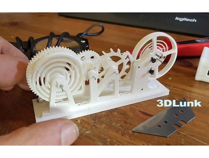 mini escapamento escrivaninha brinquedo 3333 Srlunk 3d print model - Mito3D