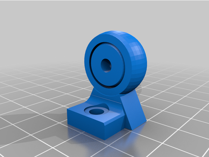 omni-directional swivel filament guide stkapivru 3d print model - Mito3D