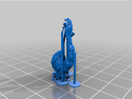 büyücü el d by ayran zindanlar ejderhalar harf kodlamak 3d print model - Mito3D