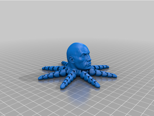 roctopus original by clankers1o1 magic gathering octopus rock rocktapus rocktopus therocktopus 3d print model - Mito3D