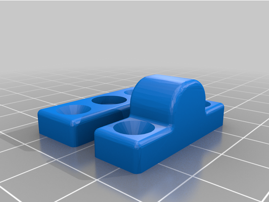 magnetisch tür verriegeln 8mm 2mm magnete by bluejacket matte 3d print model - Mito3D