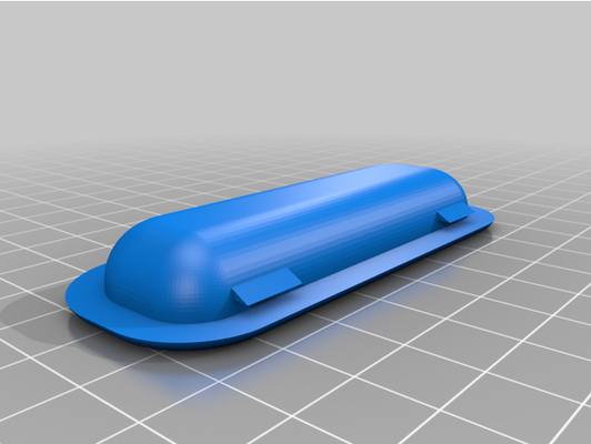 l400 delica sunroof shade handle by elbrendo mitsubishi 3d print model - Mito3D