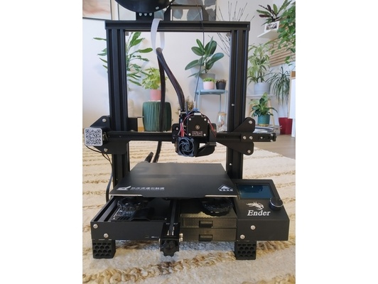 massive visual upgrade ender 3 printers - powersupply relocation bed by zoly15 3d printer tuning creality ender3 psu mount 3d print model - Mito3D