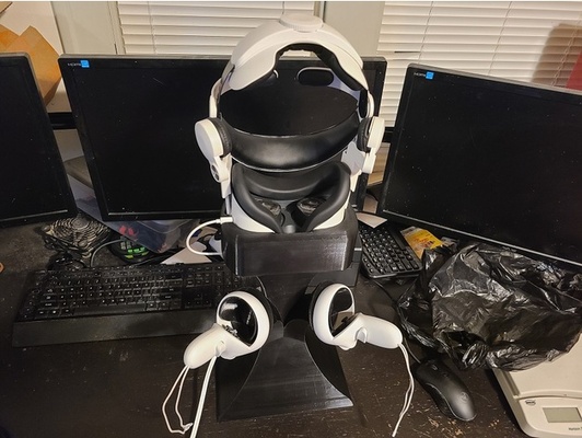 oculus quest 2 charging stand by xypher2000 3d print model - Mito3D