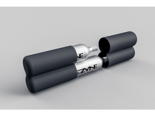 co2 cartucho soporte by rndmframes impresión aire bicicleta bomba andar frasco ciclismo mtb carretera 3d print model - Mito3D