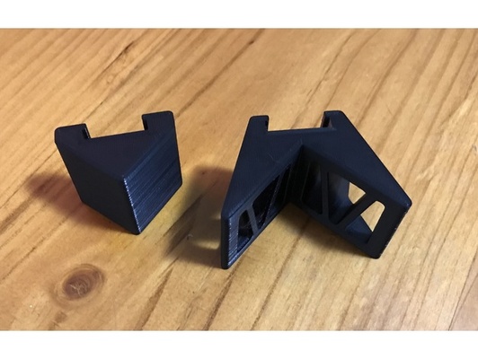 aldi or harbor freight corner clamp pads 90 120 135 - matching slots by butcher9 9 pad square tool 3d print model - Mito3D
