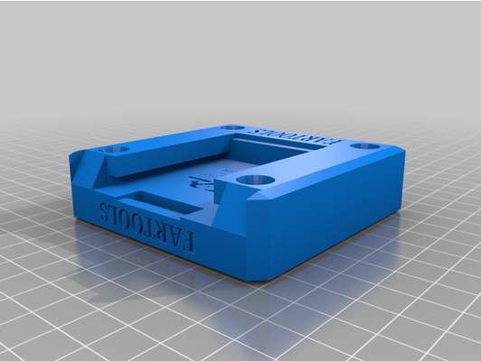 fartools accu kulp destek by moritz kreş odası akku yular x fit 3d print model - Mito3D