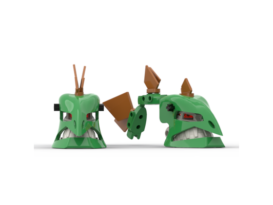 estegossauro skakdi partes by rothanak bionículo kanohi lego 3d print model - Mito3D