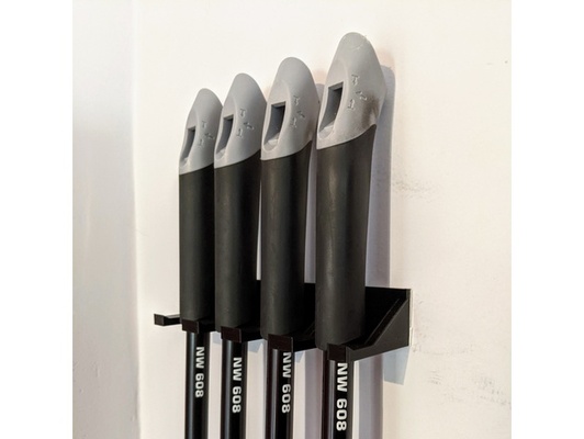 nordic walking poles hanger by blackbearstudio 3d print model - Mito3D
