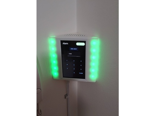 alarma panel frambuesa pi 4 by trébol verde 3d print model - Mito3D