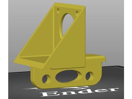 ender 3 v2 direct conduire + 10mm extension by alexmaxx13 3d print model - Mito3D