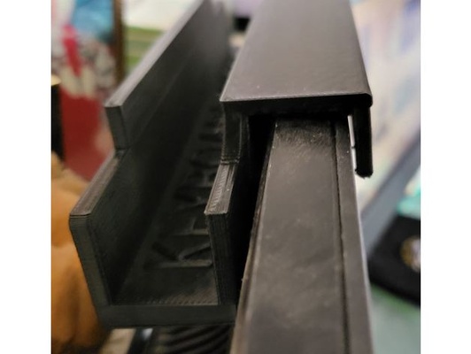 tastatur halter unterstützung of hp monitor by brit 3d print model - Mito3D