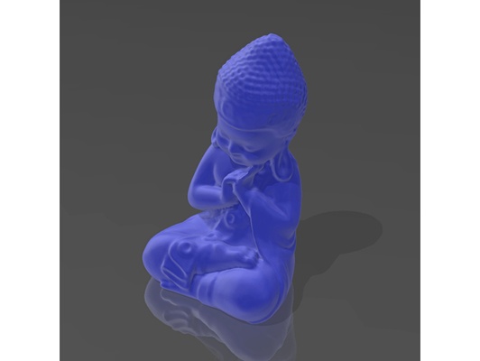 buddha scansioni by gustavorezende capo religione spiritualità statua 3d print model - Mito3D
