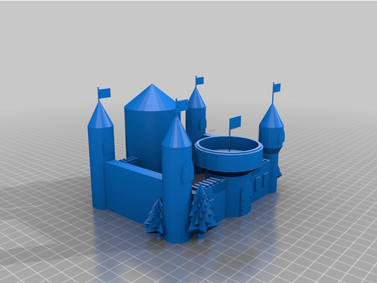 castell rosa by angarcia 3d print model - Mito3D