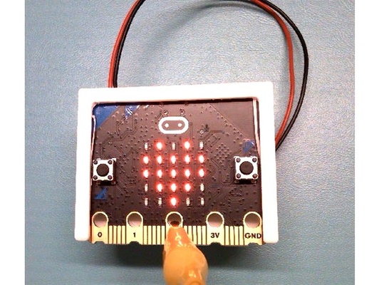 microbit v2 astuccio guaina opzionale batteria pacco by loretos 3d print model - Mito3D