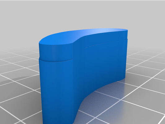 turnover beam left refrigerator on thor kitchen hrf3602 by hannorein 3d print model - Mito3D