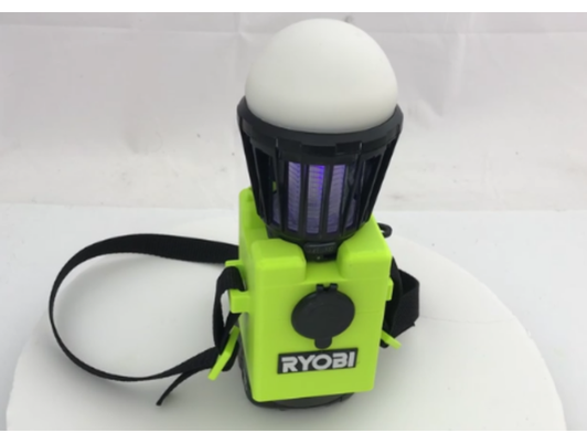 ryobi 18v insecto zapatero led ligero usb cargador by aliento mosquito batería pd 3d print model - Mito3D