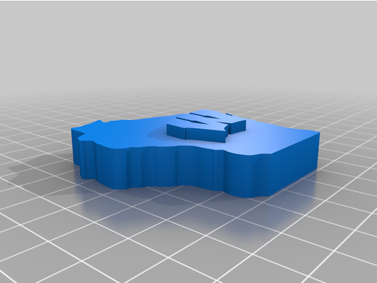 wisconsin tassi frigo magnete by howler117 3d print model - Mito3D