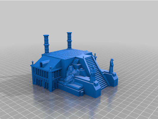 godzilla thron by kamenridersilver 3d print model - Mito3D