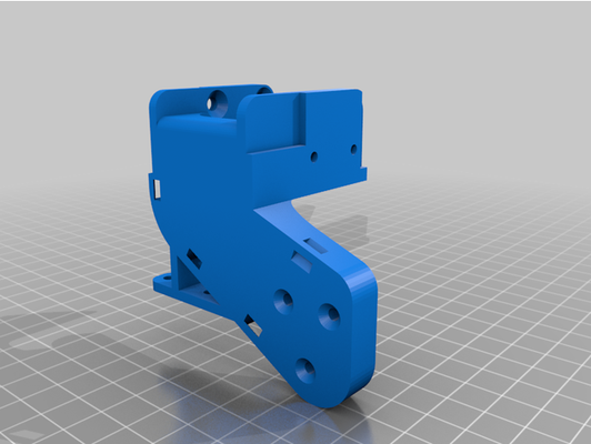 twotrees sapphire nf sunrise mount by s0 extruder 3d print model - Mito3D