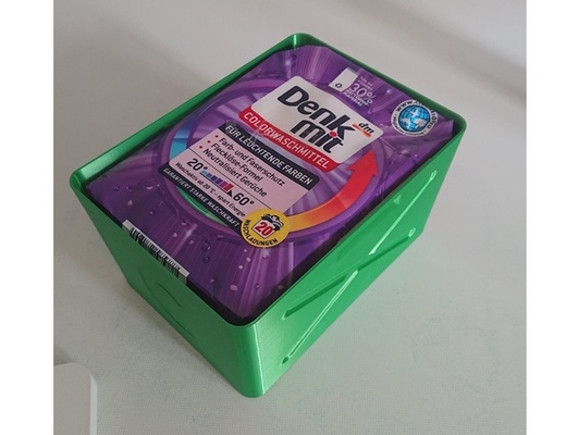 washing powder box lid by kriklkrakl 3d print model - Mito3D