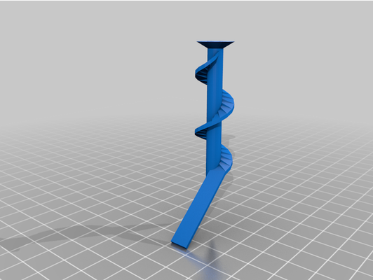 screw inclined plane logic by aufen ngss ccss education physics simple machines 3d print model - Mito3D