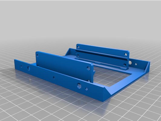 supermicro 35 hdd tray adapter 2x 25 ssd by tomi isp 3d print model - Mito3D