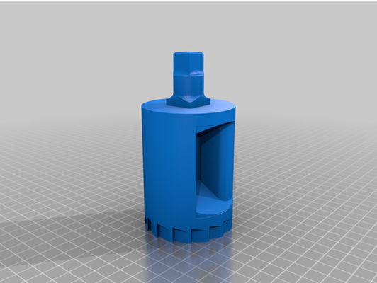 improved drums 7 sizes vend by peaceviddie 3d print model - Mito3D