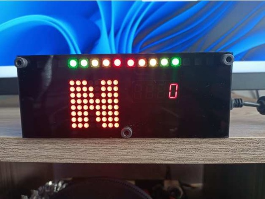 sim rennen lenkung rad digital anzeige arduino simhub by mehmetdmr 60 8x8 led matrix stand punktmatrix ausrüstung ws2812b max7219 min simracing simulator geschwindigkeit lenkrad tm1637 3d print model - Mito3D