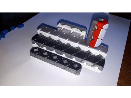 printablok personalizado piezas by dejfrcr edificio juguete construcción juguetes 3d print model - Mito3D