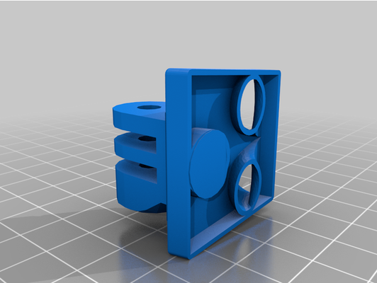 silbido t1 guardabosque respiradero gopro montar by guiso inhibido 3d print model - Mito3D
